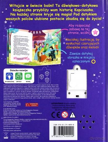 Czytaj. Dotykaj. Słuchaj. Kopciuszek [KSIĄŻKA]