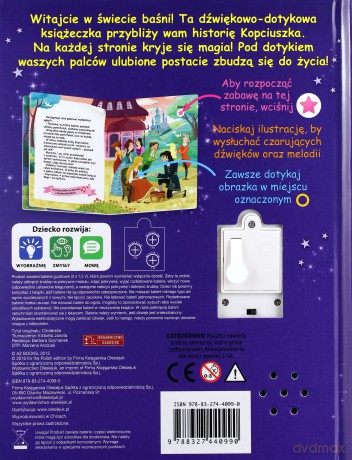 Czytaj. Dotykaj. Słuchaj. Kopciuszek [KSIĄŻKA]