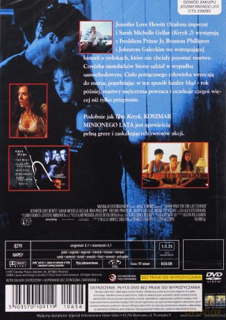 Koszmar minionego lata [DVD]