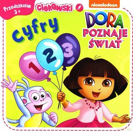 Dora poznaje świat. Cyfry [KSIĄŻKA]