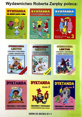 Dyktanda Klasa 3 - Robert Zaręba [KSIĄŻKA]