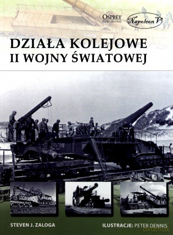 Działa kolejowe II wojny światowej - Steven J. Zaloga [KSIĄŻKA]