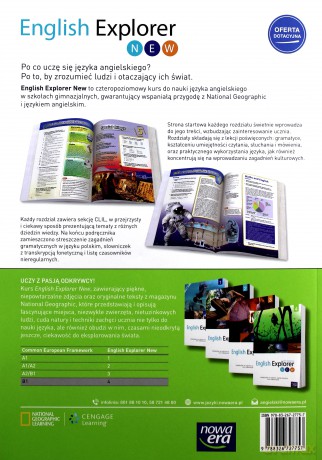 English Explorer New 4 podręcznik Intermediate [KSIĄŻKA]