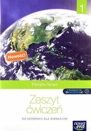Geografia gimnazjum 1 Planeta Nowa ćwiczenie (z kodem) [KSIĄŻKA]