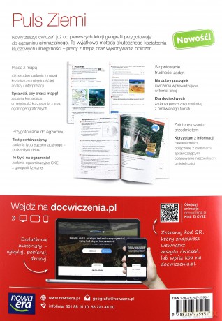 Geografia gimnazjum 1 Puls Ziemi ćwiczenie (z kodem) [KSIĄŻKA]