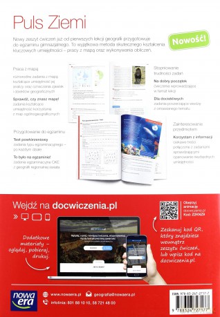 Geografia gimnazjum 2 Puls Ziemi ćwiczenie (z kodem) [KSIĄŻKA]