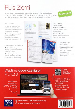 Geografia gimnazjum 2 Puls Ziemi ćwiczenie (z kodem) [KSIĄŻKA]
