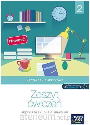 Język polski gimnazjum 2 Kształcenie językowe ćwiczenie (z kodem) [KSIĄŻKA]