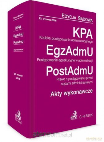 Kodeks postępowania administracyjnego. [KSIĄŻKA]