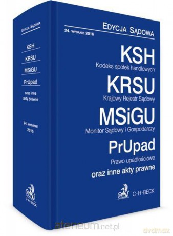 Kodeks spółek handlowych. Krajowy Rejestr Sądowy [KSIĄŻKA]