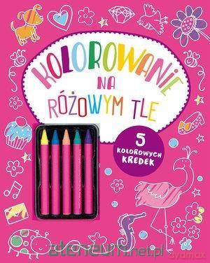 Kolorowanie na różowym tle [KSIĄŻKA]