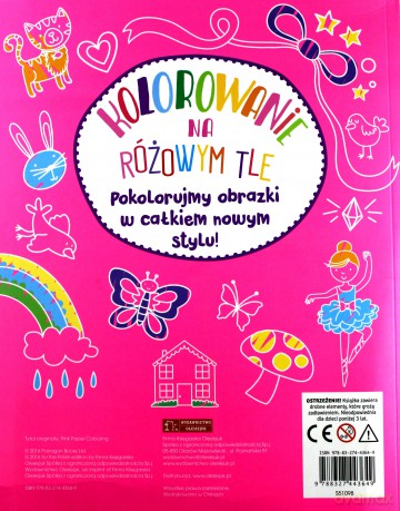 Kolorowanie na różowym tle [KSIĄŻKA]