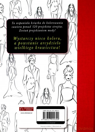 Kolorowanka antystresowa. Moda [KSIĄŻKA]
