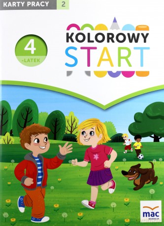 Kolorowy start. 4 latki. Karty pracy cz. 2 [KSIĄŻKA]