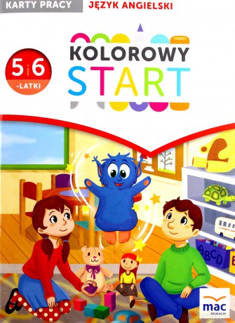Kolorowy start. 5 i 6 latki. Język angielski. karty pracy [KSIĄŻKA]