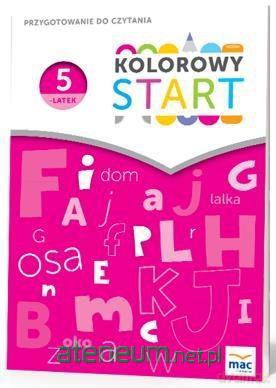 Kolorowy start. 5 latki. Przygotowanie do czytania [KSIĄŻKA]