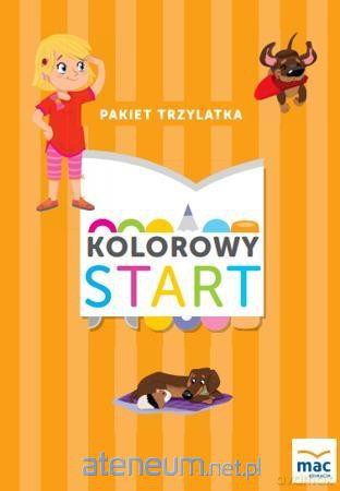 Kolorowy start. Pakiet trzylatka [KSIĄŻKA]