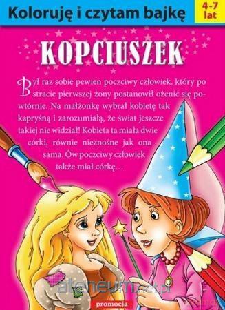 Koloruję i czytam bajkę. Kopciuszek [KSIĄŻKA]