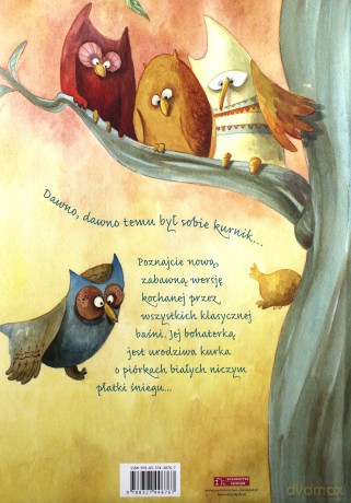 Kurka Śnieżka i siedem sówek - Francesca Rossi [KSIĄŻKA]