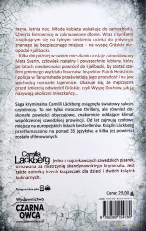Latarnik biała okładka - Camilla Lackberg [KSIĄŻKA]