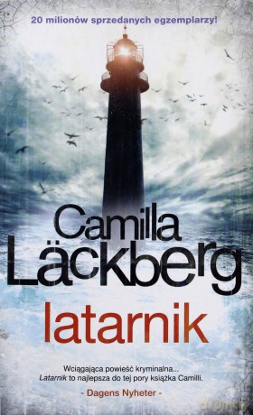Latarnik biała okładka - Camilla Lackberg [KSIĄŻKA]