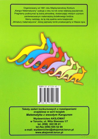 Miniatury matematyczne 15 wesoła i kolorowa [KSIĄŻKA]