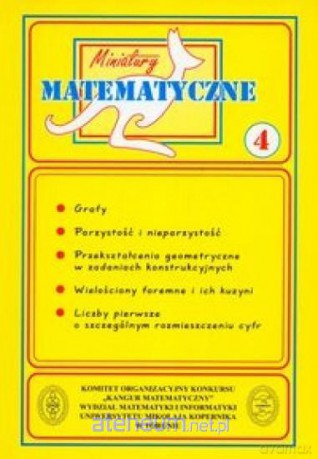Miniatury matematyczne 4 grafy [KSIĄŻKA]