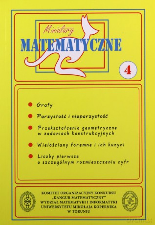 Miniatury matematyczne 4 grafy [KSIĄŻKA]