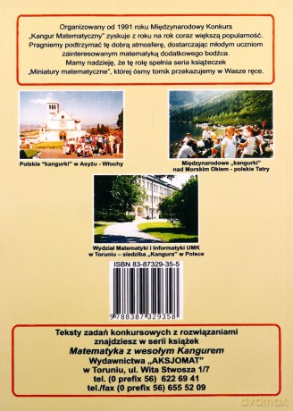 Miniatury matematyczne 8 Elementarne metody - Zbigniew Bobiński, Lev Kourliandtchik, Mirosław Uscki [KSIĄŻKA]