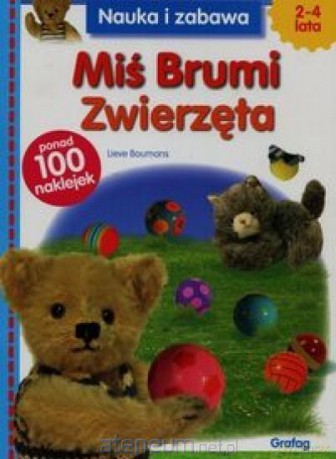 Miś Brumi Zwierzęta - Boumans Lieve [KSIĄŻKA]