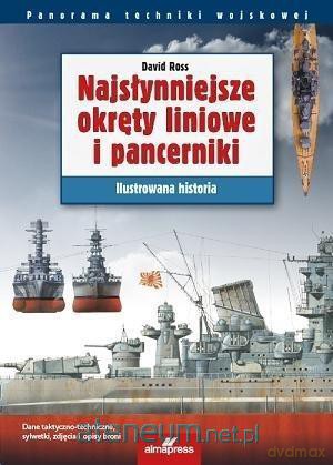 Najsłynniejsze okręty liniowe i pancerniki - David Ross [KSIĄŻKA]