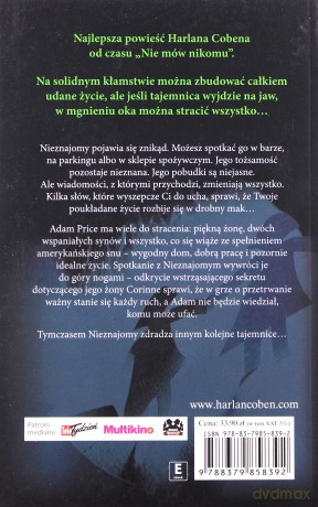 Nieznajomy - Harlan Coben [KSIĄŻKA]