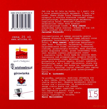 Noc czerwi - Tomasz Hrynacz [KSIĄŻKA]