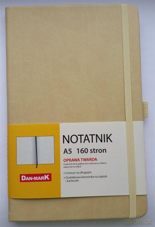 Notes A5/80 kratka Roma beżowy