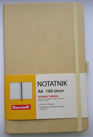 Notes A6/80 kratka Roma beżowy