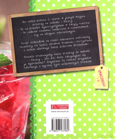 Notes na przepisy. Domowe nalewki i likiery [KSIĄŻKA]