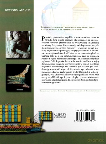Okręty republikańskiego Rzymu 509-27 przed Chrystusem - Raffaele D'Amato [KSIĄŻKA]