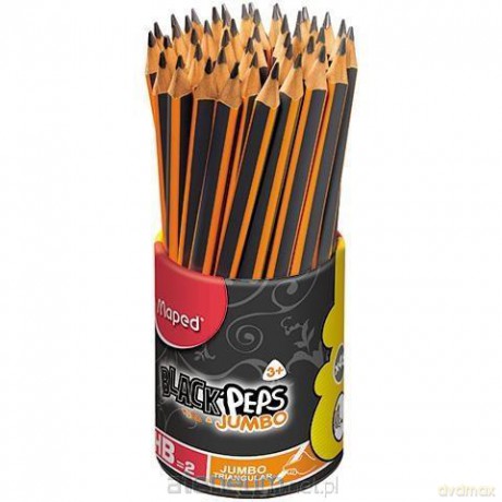 Ołówek Blackpeps Jumbo HB dsp (46 szt)
