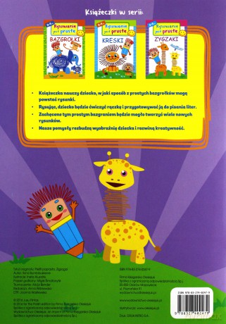 Rysowanie jest proste: Zygzaki - Ilona Bumblauskiene [KSIĄŻKA]