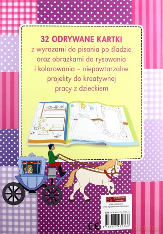 Rysuj i koloruj obrazki. Księżniczki [KSIĄŻKA]