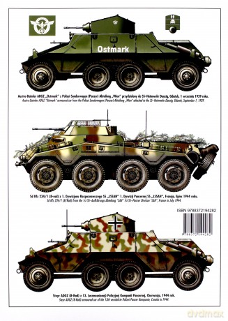 Sd Kfz 234 ADGZ (8-Rad). Tank Power vol. CLXIX 428 - Janusz Ledwoch [KSIĄŻKA]