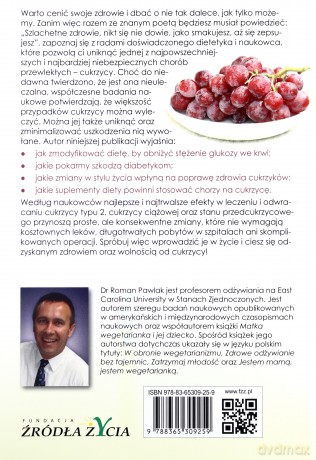 Sposób na cukrzycę - Roman Pawlak [KSIĄŻKA]