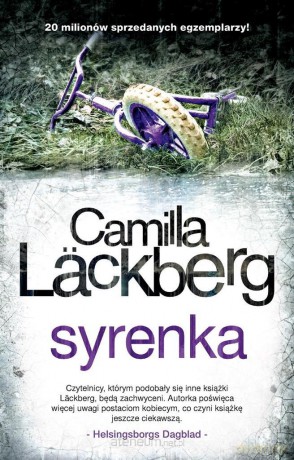Syrenka biała okładka - Camilla Lackberg [KSIĄŻKA]