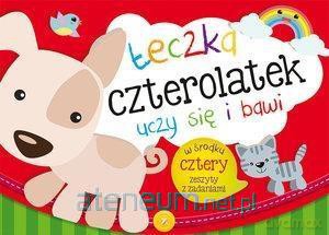 Teczka Czterolatek uczy się i bawi - Elżbieta Lekan [KSIĄŻKA]