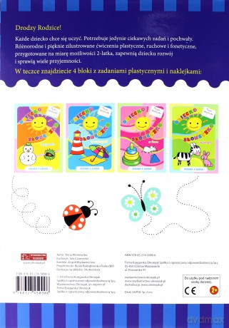 Teczka Dwulatek uczy się i bawi - Anna Wiśniewska [KSIĄŻKA]