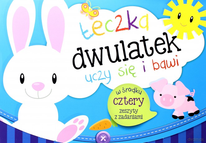 Teczka Dwulatek uczy się i bawi - Anna Wiśniewska [KSIĄŻKA]