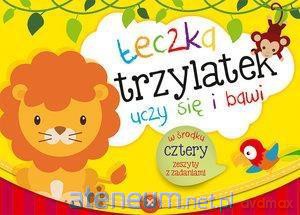 Teczka Trzylatek uczy się i bawi - Elżbieta Lekan [KSIĄŻKA]