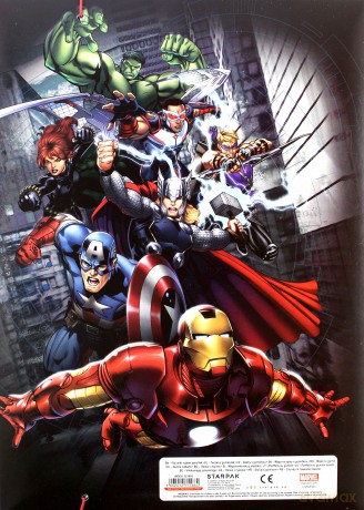 Teczka z gumką A4 Avengers