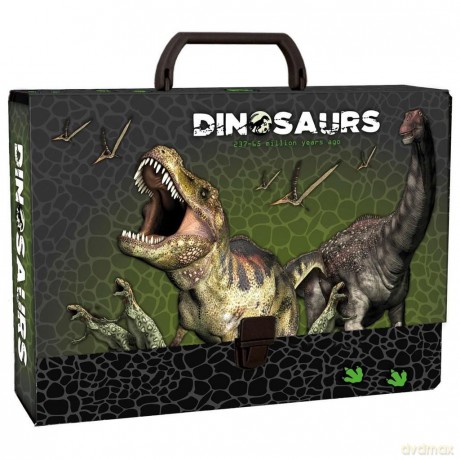 Teczka z rączką gruba Dinozaur