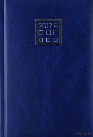 Terminarz 2017 - B6 granatowy [KALENDARZ]